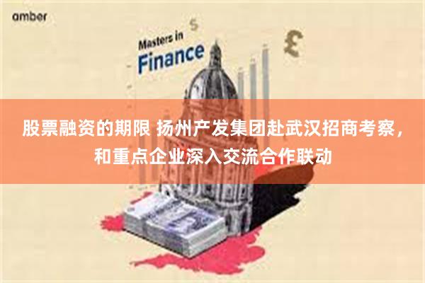股票融资的期限 扬州产发集团赴武汉招商考察,和重点企业深入交流合作联动